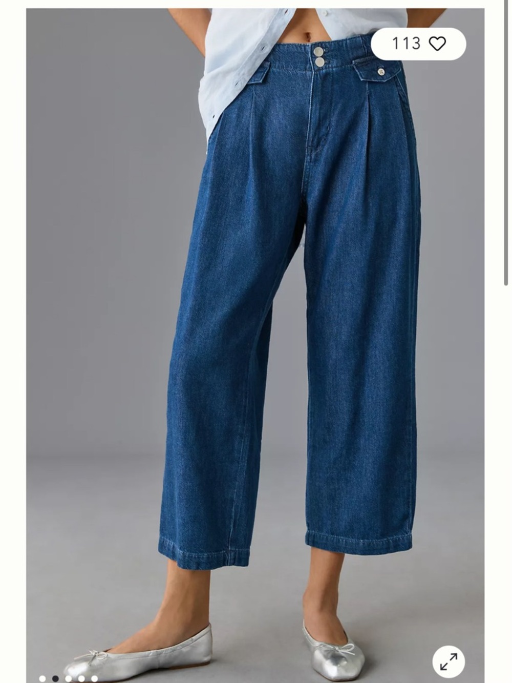 Pilcro Mid-Rise Pleated Trouser
Jeans - Picture 2 of 10